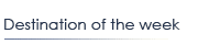 Destination of the week